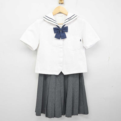 【中古】三重県 鈴鹿高等学校 女子制服 4点 (セーラー服・スカート) sf071237