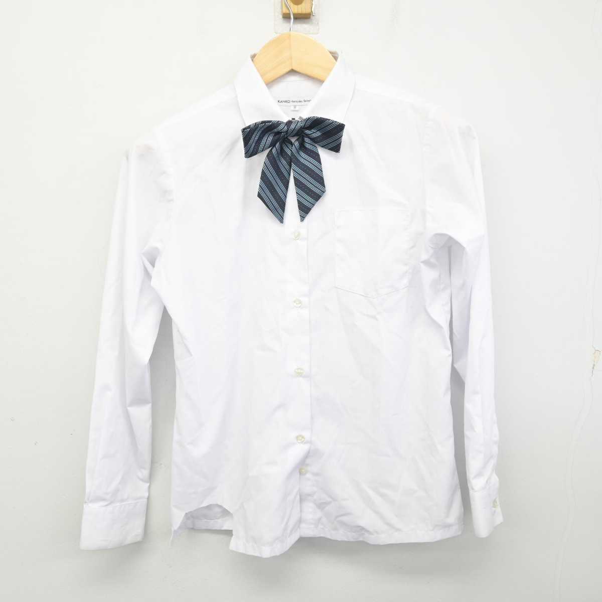 【中古】東京都 新宿西戸山中学校 女子制服 4点 (ブレザー・シャツ・スカート) sf071254