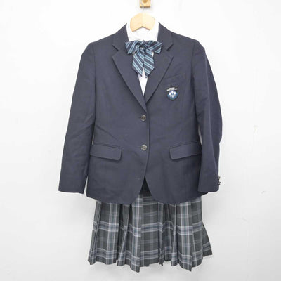 【中古】東京都 新宿西戸山中学校 女子制服 5点 (ブレザー・シャツ・スカート) sf071255