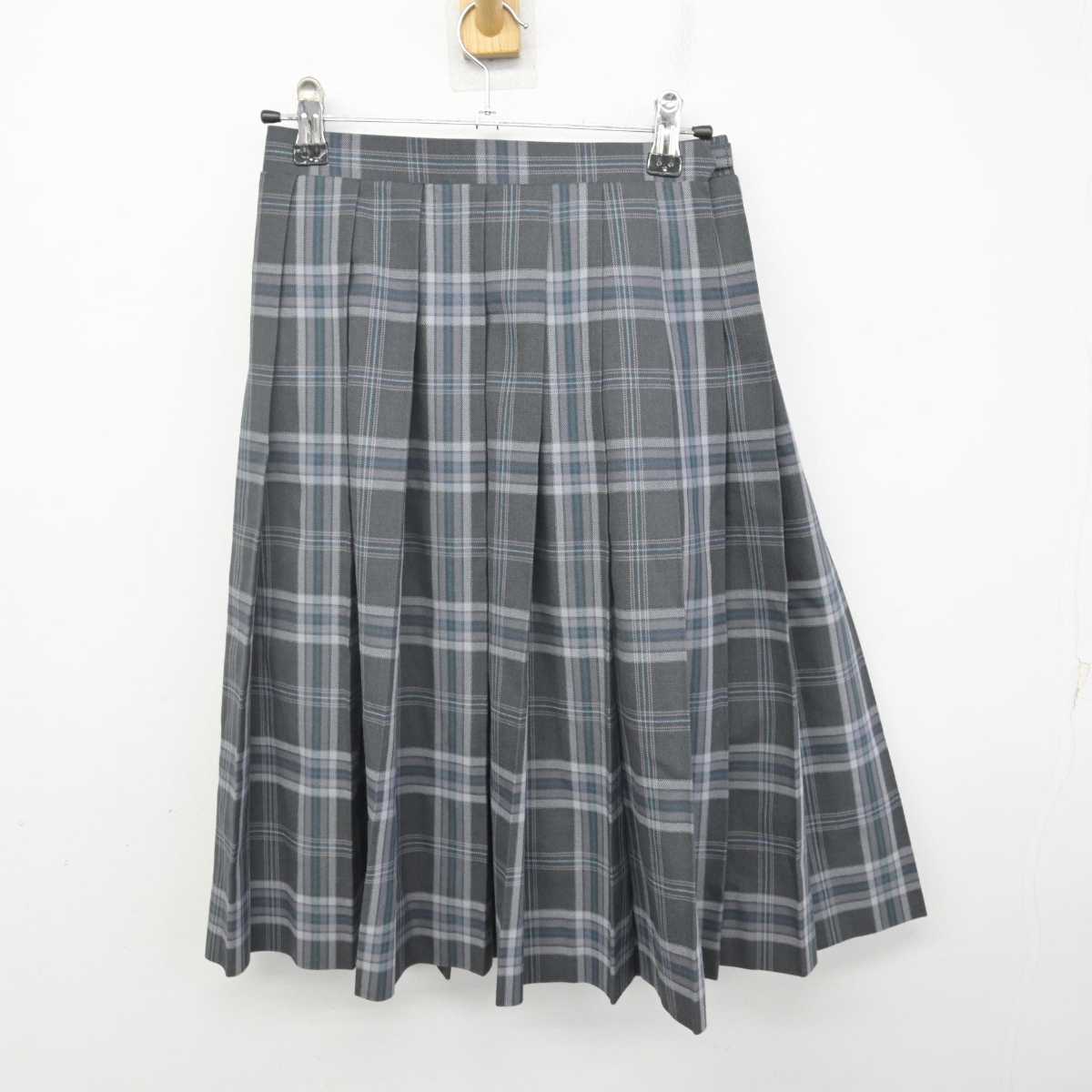 【中古】東京都 新宿西戸山中学校 女子制服 5点 (ブレザー・シャツ・スカート) sf071255