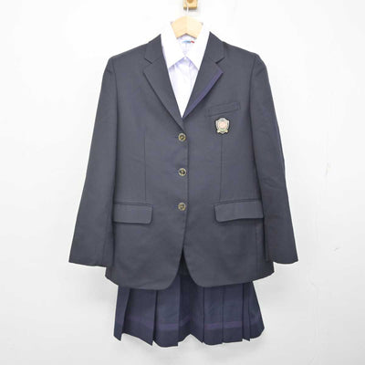 【中古】埼玉県 狭山ヶ丘高等学校・付属中学校 女子制服 3点 (ブレザー・シャツ・スカート) sf071259