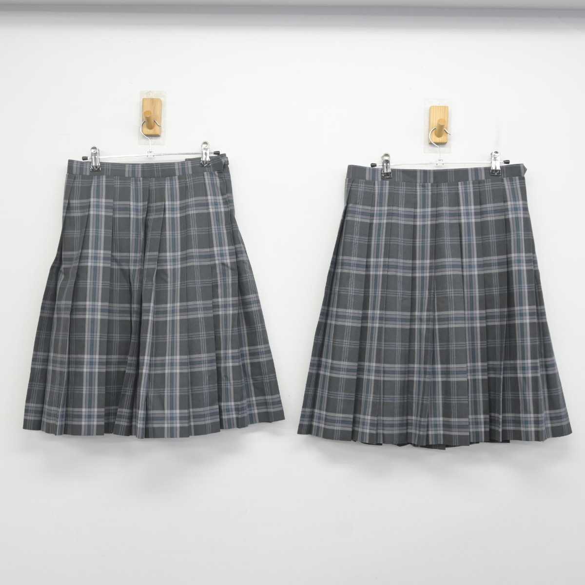 【中古】東京都 新宿西戸山中学校 女子制服 2点 (スカート) sf071270