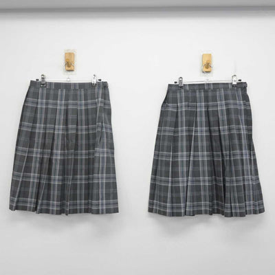 【中古】東京都 新宿西戸山中学校 女子制服 2点 (スカート) sf071271