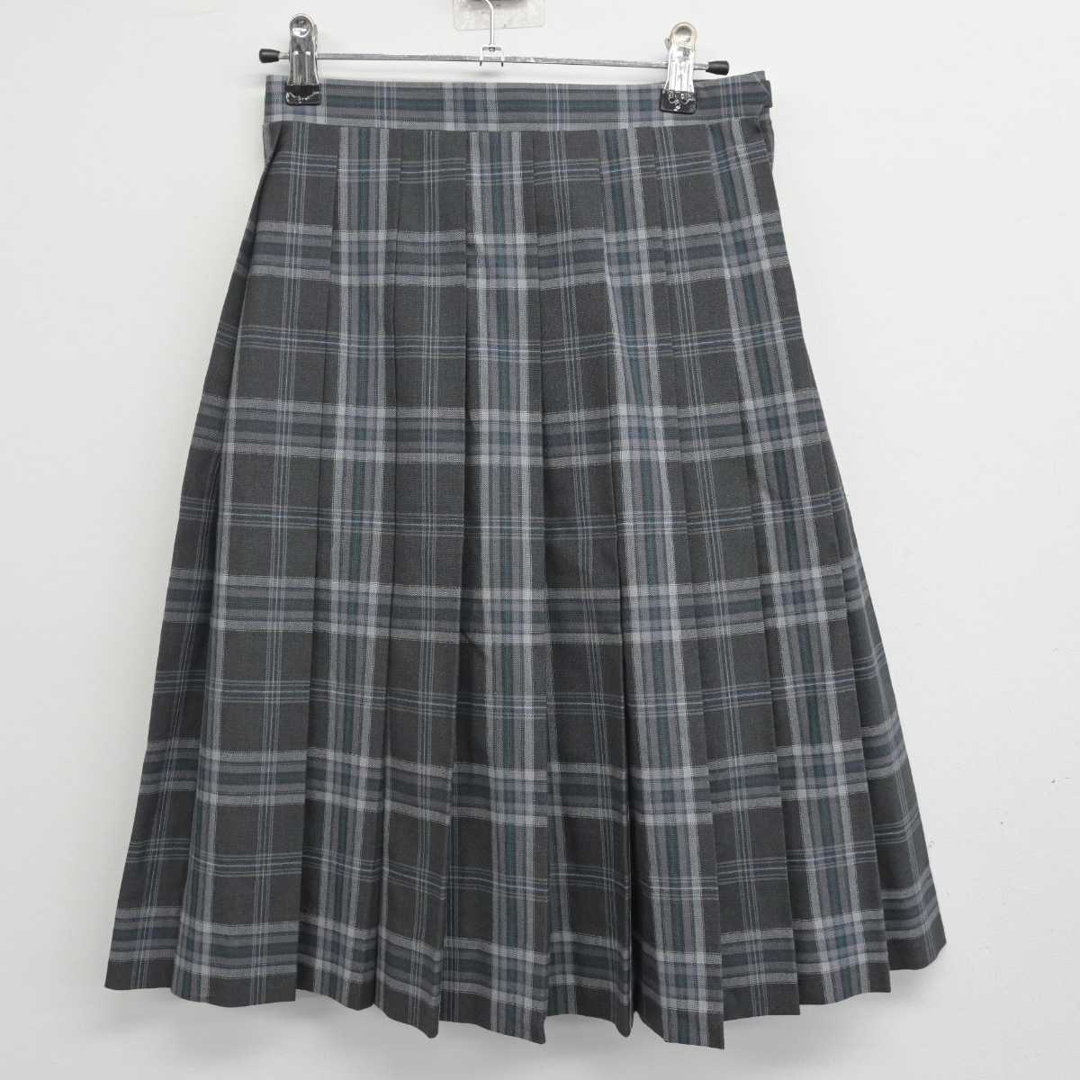 【中古】東京都 新宿西戸山中学校 女子制服 2点 (スカート) sf071272