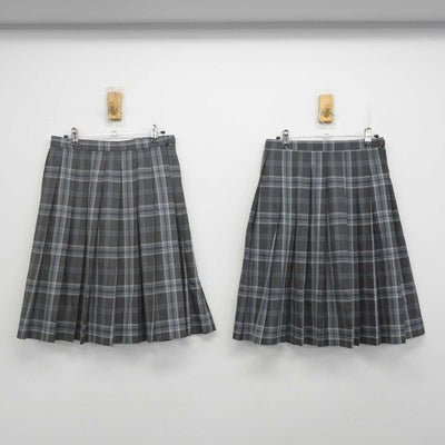 【中古】東京都 新宿西戸山中学校 女子制服 2点 (スカート・スカート) sf071273