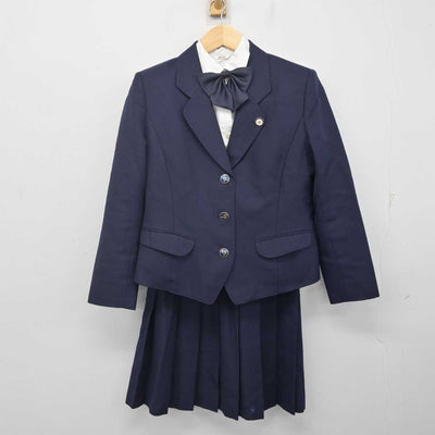 【中古】神奈川県 相模女子大学高等部 女子制服 5点 (ブレザー・シャツ・スカート) sf071280