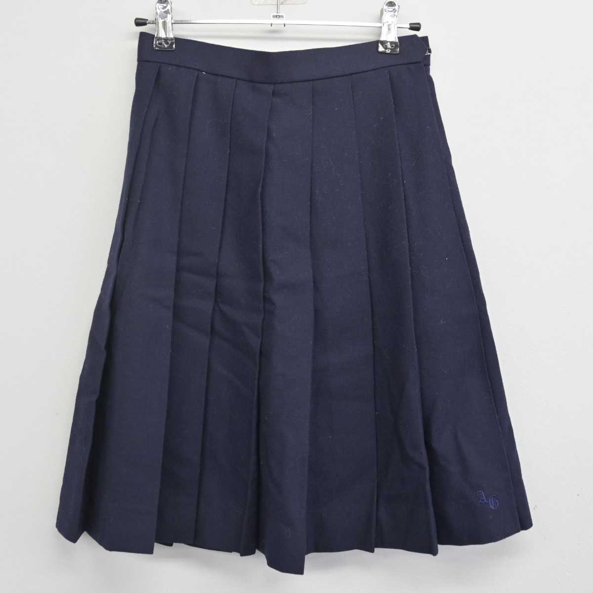 【中古】愛知県 安城学園高等学校 女子制服 4点 (ブレザー・シャツ・スカート) sf071299