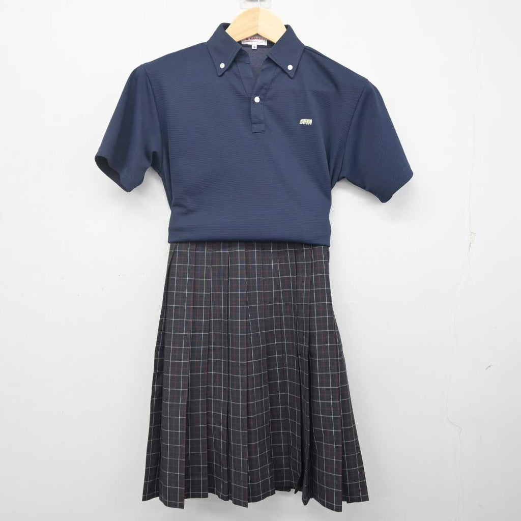 【中古】東京都 瀬田中学校 女子制服 3点 (シャツ・スカート) sf071305 | 中古制服通販パレイド