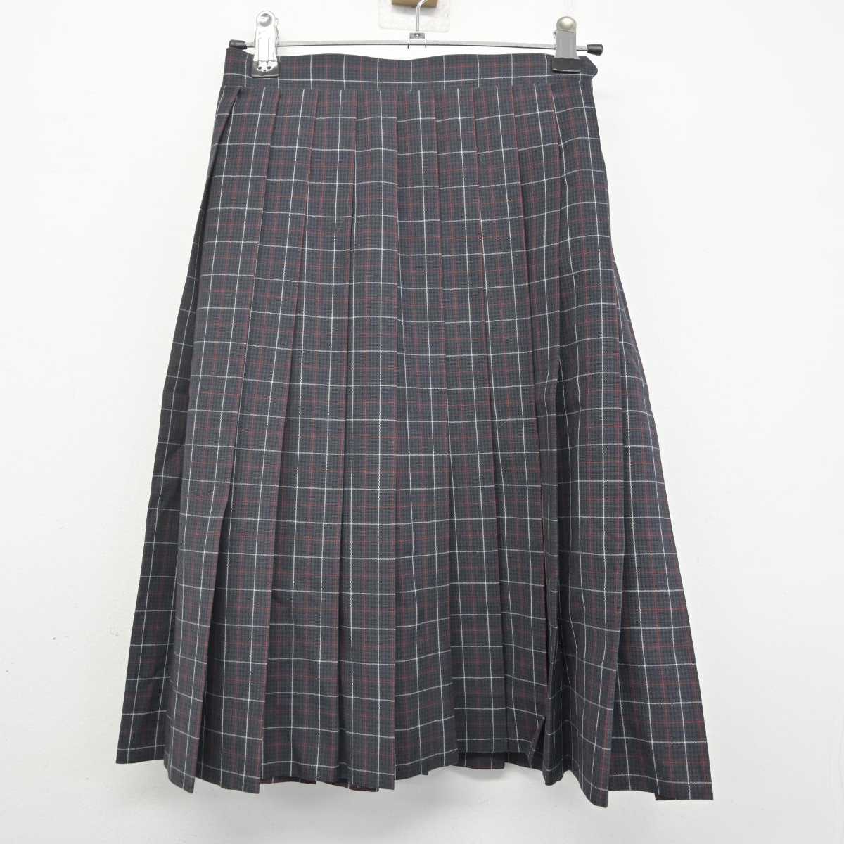 【中古】東京都 瀬田中学校 女子制服 3点 (シャツ・スカート) sf071305