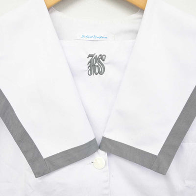 【中古】大阪府 産業高等学校 女子制服 2点 (セーラー服・スカート) sf071360