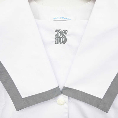 【中古】大阪府 産業高等学校 女子制服 2点 (セーラー服・スカート) sf071361