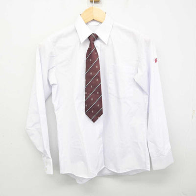 【中古】大阪府 産業高等学校 女子制服 3点 (ニットベスト・シャツ) sf071363