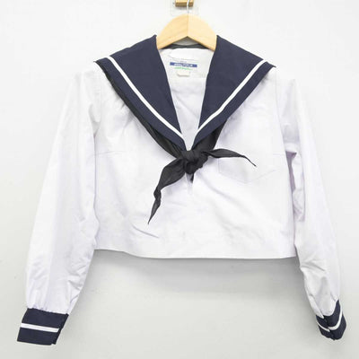 【中古】愛知県 金城学院高等学校 女子制服 2点 (セーラー服) sf071367