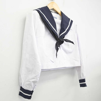 【中古】愛知県 金城学院高等学校 女子制服 2点 (セーラー服) sf071367