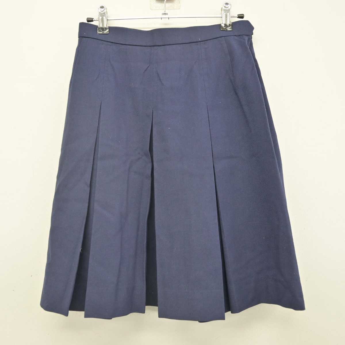 【中古】神奈川県 平塚学園高等学校 女子制服 6点 (ブレザー・ベスト・シャツ・スカート) sf071373