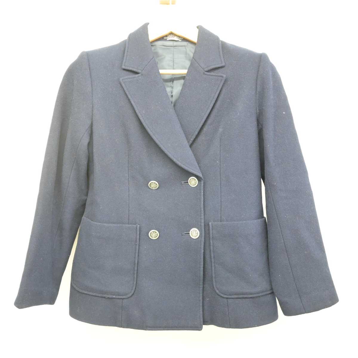 【中古】熊本県 帯山中学校 女子制服 1点 (コート) sf071397