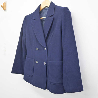 【中古】熊本県 帯山中学校 女子制服 1点 (コート) sf071397