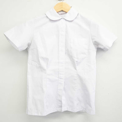 【中古】熊本県 帯山中学校 女子制服 2点 (シャツ・スカート) sf071398