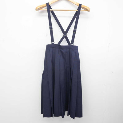 【中古】熊本県 帯山中学校 女子制服 2点 (シャツ・スカート) sf071398