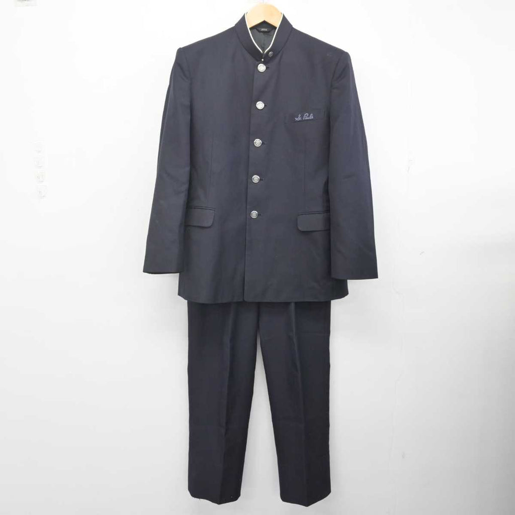 中古】滋賀県 光泉カトリック高等学校 男子制服 4点 (学ラン・シャツ・ズボン) sf071402 | 中古制服通販パレイド