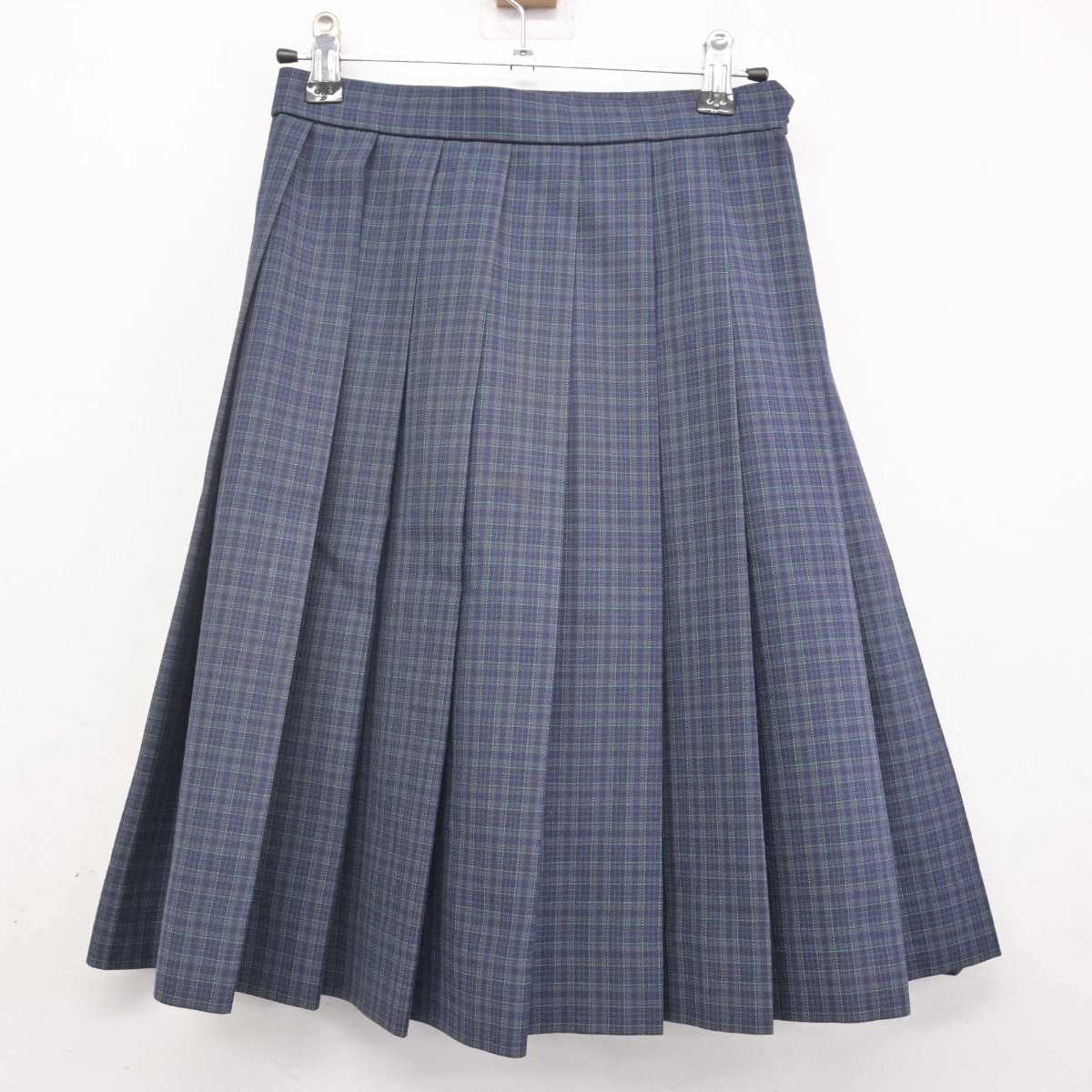 【中古】愛媛県 済美平成中等教育学校 女子制服 5点 (ブレザー・ニット・スカート) sf071424