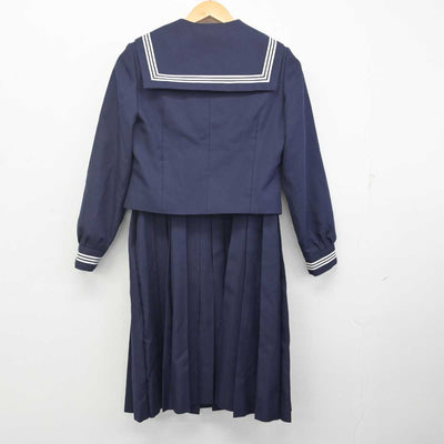 【中古】千葉県 おおたかの森中学校 女子制服 3点 (セーラー服・ジャンパースカート) sf071432