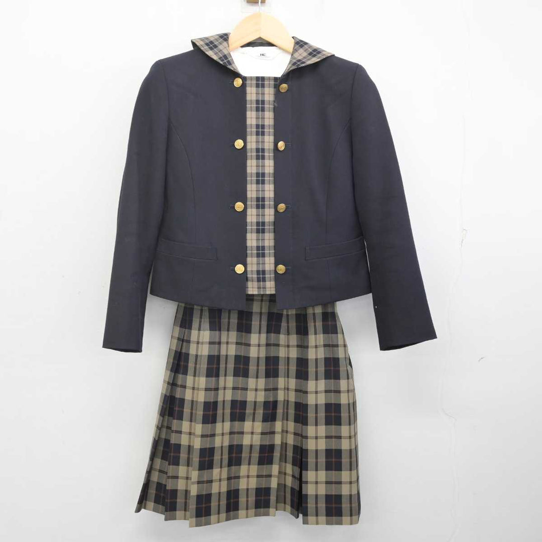 中古】岡山県 明誠学院高等学校 女子制服 3点 (ブレザー・シャツ・スカート) sf071434 | 中古制服通販パレイド