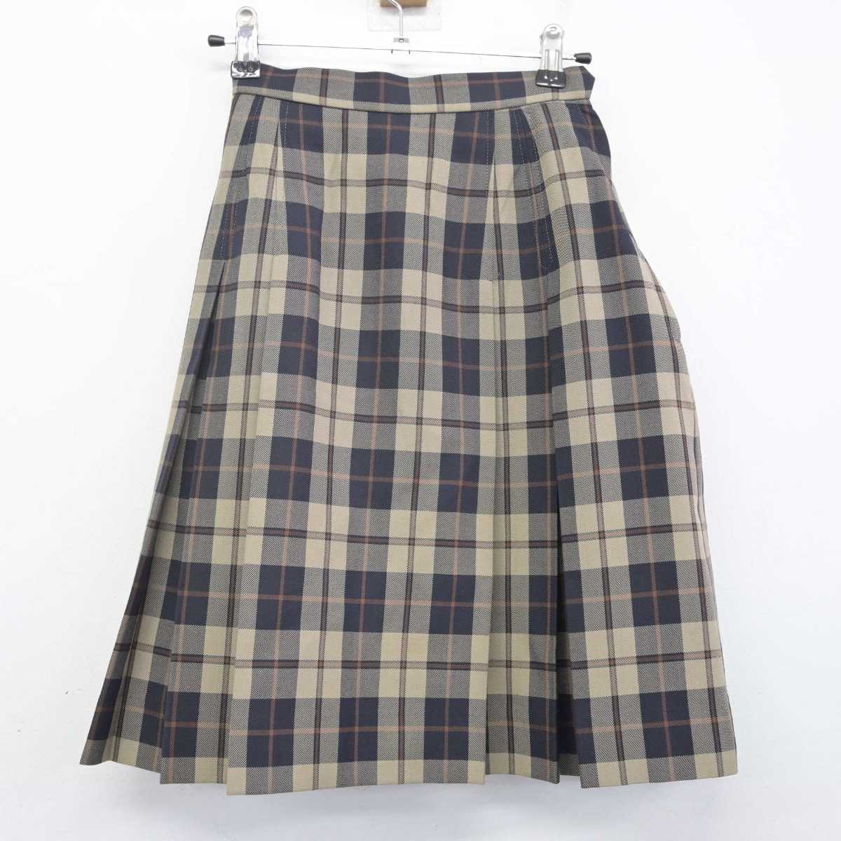 【中古】岡山県 明誠学院高等学校 女子制服 3点 (ブレザー・シャツ・スカート) sf071434