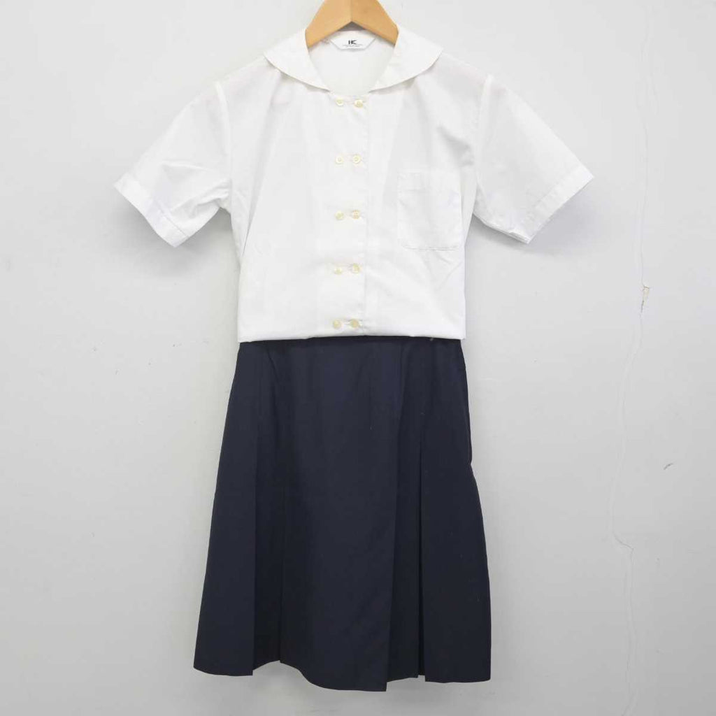 中古】岡山県 明誠学院高等学校 女子制服 3点 (シャツ・シャツ・スカート) sf071436 | 中古制服通販パレイド