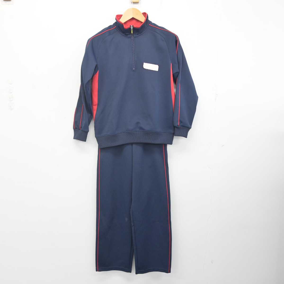 【中古】岡山県 明誠学院高等学校 女子制服 2点 (ジャージ 上・ジャージ 下) sf071437