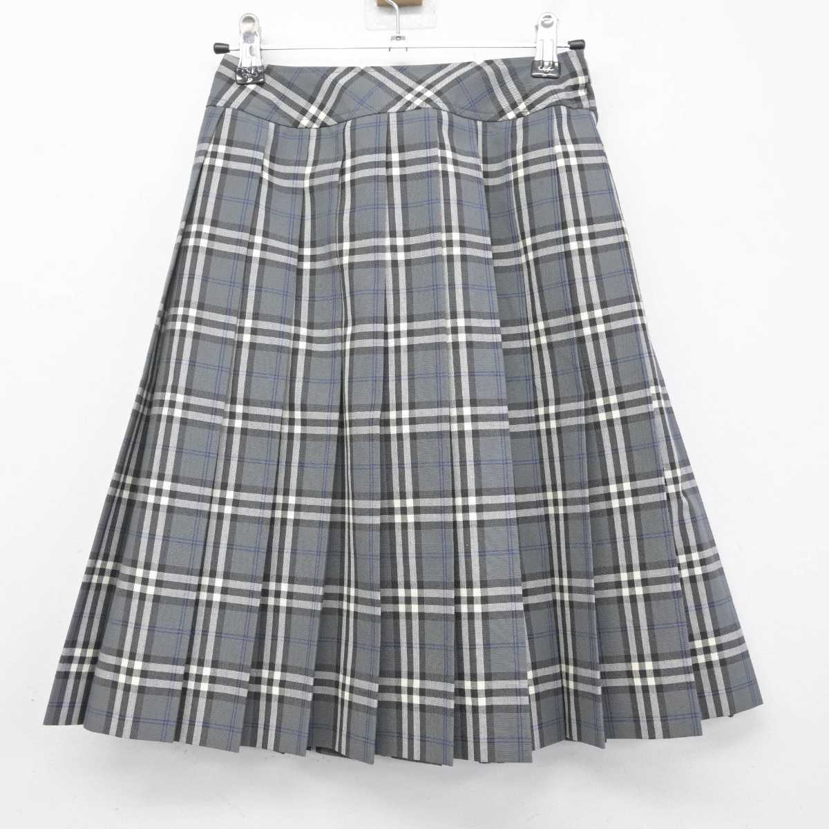 【中古】大阪府 阪南大学高等学校 女子制服 3点 (シャツ・スカート) sf071442