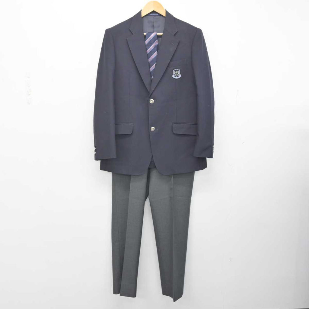 中古】茨城県 霞ヶ浦高等学校 男子制服 3点 (ブレザー・ズボン) sf071447 | 中古制服通販パレイド