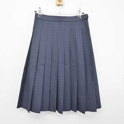 【中古】福岡県 福岡市立中学校標準服 女子制服 4点 (ブレザー・シャツ・スカート) sf071457