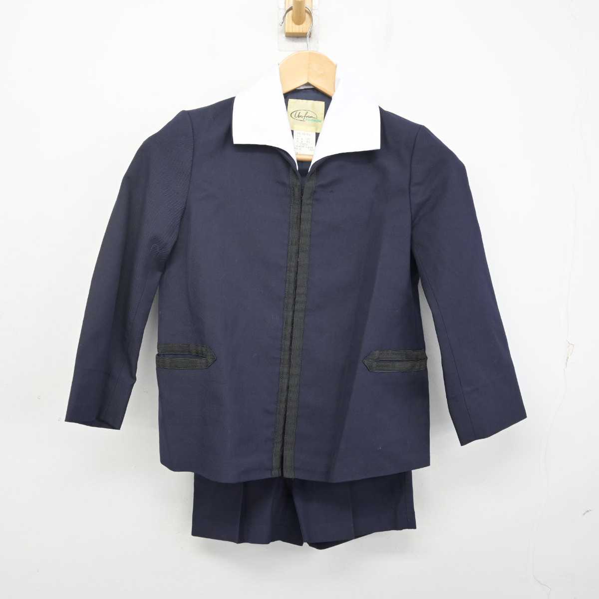 【中古】鹿児島県 鹿児島大学附属小学校 男子制服 3点 (ブレザー・ズボン) sf071466