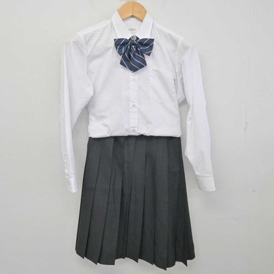 【中古】香川県 英明高等学校 女子制服 4点 (シャツ・スカート) sf071485