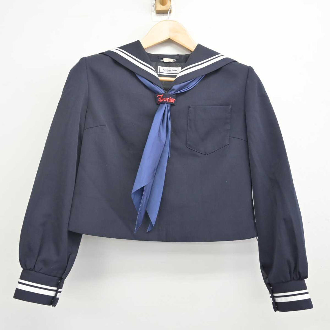 中古】高知県 土佐女子中学高等学校 女子制服 3点 (セーラー服・スカート) sf071491 | 中古制服通販パレイド