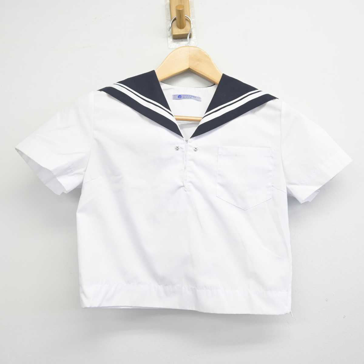 【中古】高知県 土佐女子中学高等学校 女子制服 2点 (セーラー服・セーラー服) sf071494