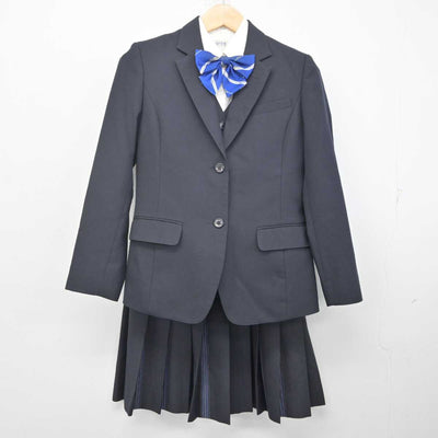 【中古】神奈川県 桐蔭学園高等学校 女子制服 5点 (ブレザー・ベスト・シャツ・スカート) sf071498