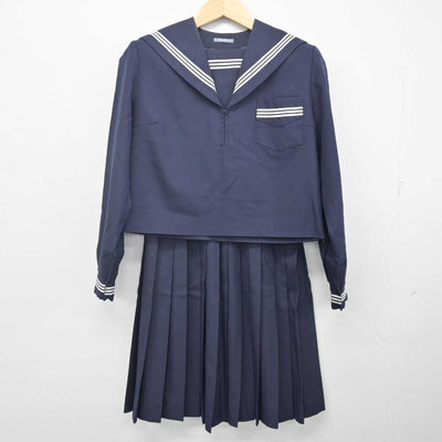 【中古】兵庫県 福崎東中学校 女子制服 2点 (セーラー服・スカート) sf071504