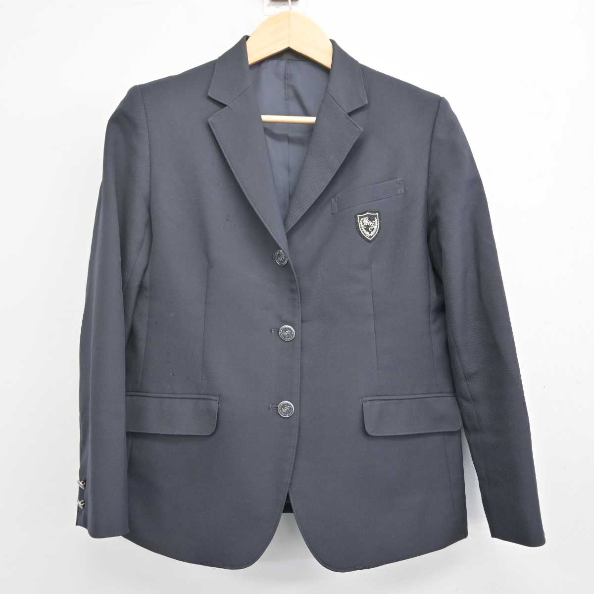 【中古】三重県 桑名西高等学校 女子制服 3点 (ブレザー・スカート) sf071518