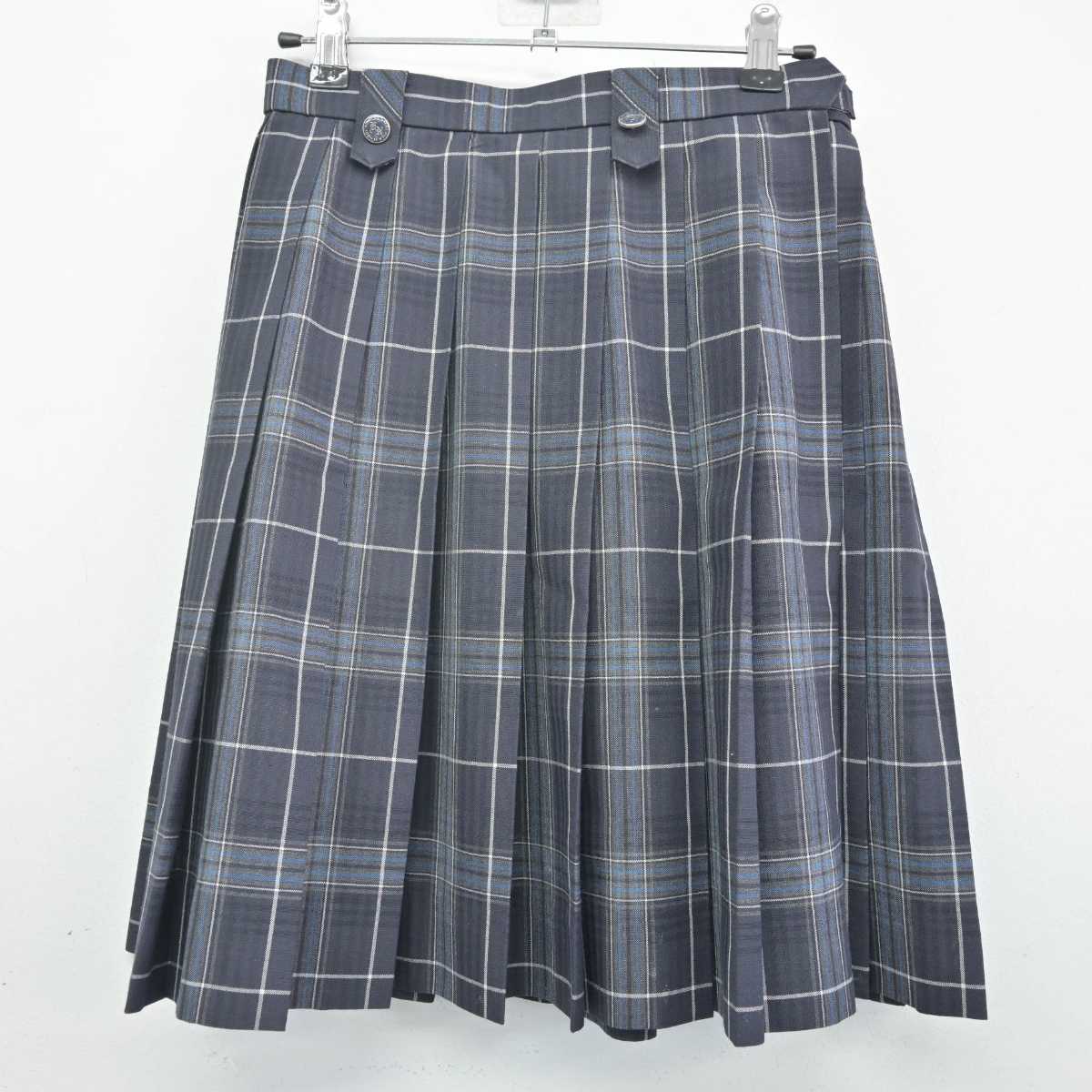 【中古】三重県 桑名西高等学校 女子制服 2点 (シャツ・スカート) sf071519