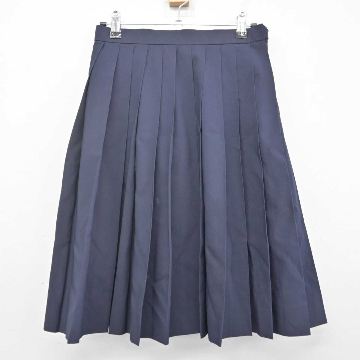 【中古】三重県 四日市市立楠中学校 女子制服 1点 (スカート) sf071520