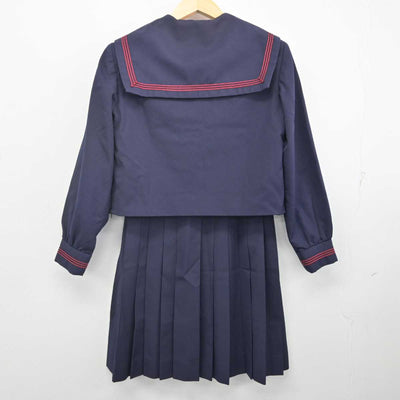 【中古】神奈川県 横浜隼人高等学校 女子制服 4点 (ニット・セーラー服・スカート) sf071526