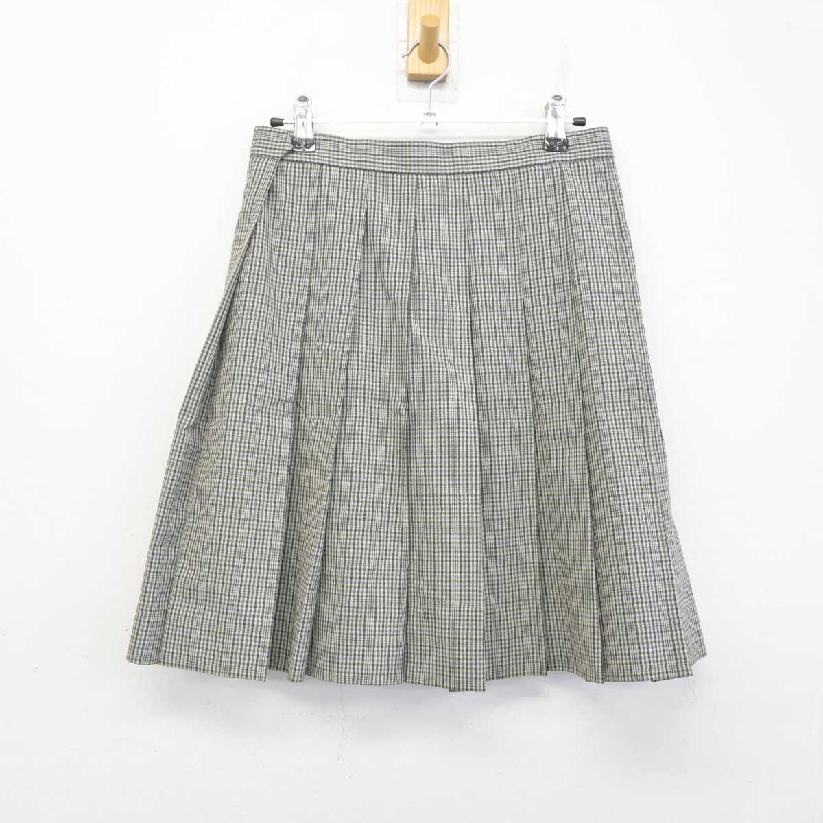 【中古】神奈川県 川崎市立商業高等学校 女子制服 2点 (スカート) sf071538