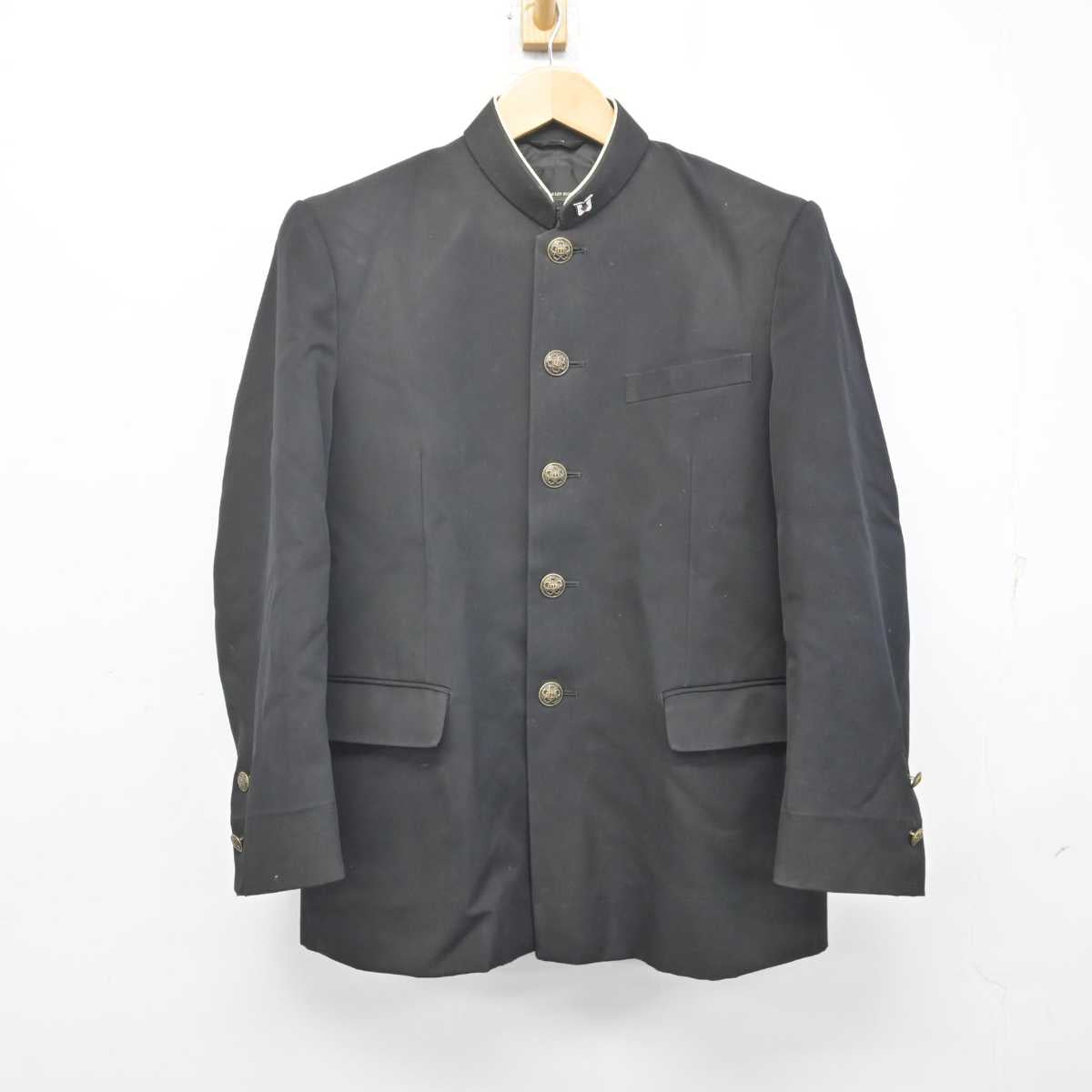 【中古】東京都 羽村第一中学校 男子制服 3点 (学ラン・ズボン) sf071552