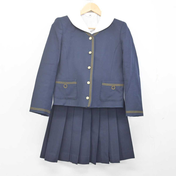 【中古】大分県 平松学園 大分東明高等学校 女子制服 3点 (ブレザー・シャツ・スカート) sf071553