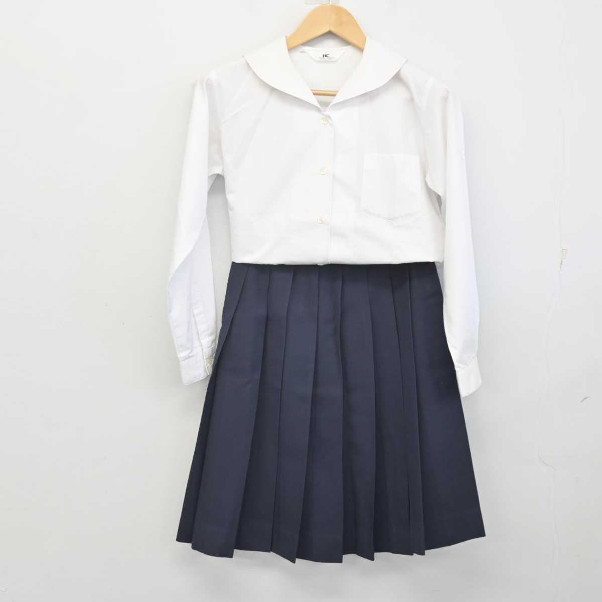 【中古】大分県 平松学園 大分東明高等学校 女子制服 3点 (ブレザー・シャツ・スカート) sf071553