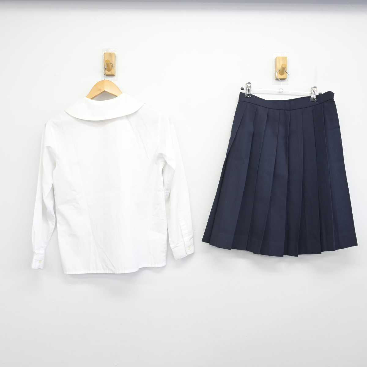 【中古】大分県 平松学園 大分東明高等学校 女子制服 3点 (ブレザー・シャツ・スカート) sf071553