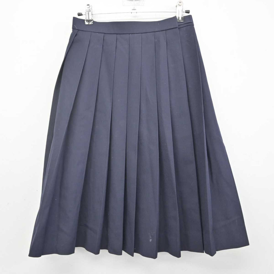 中古制服】兵庫県 兵庫県立明石高等学校 女子制服 3点（ブレザー