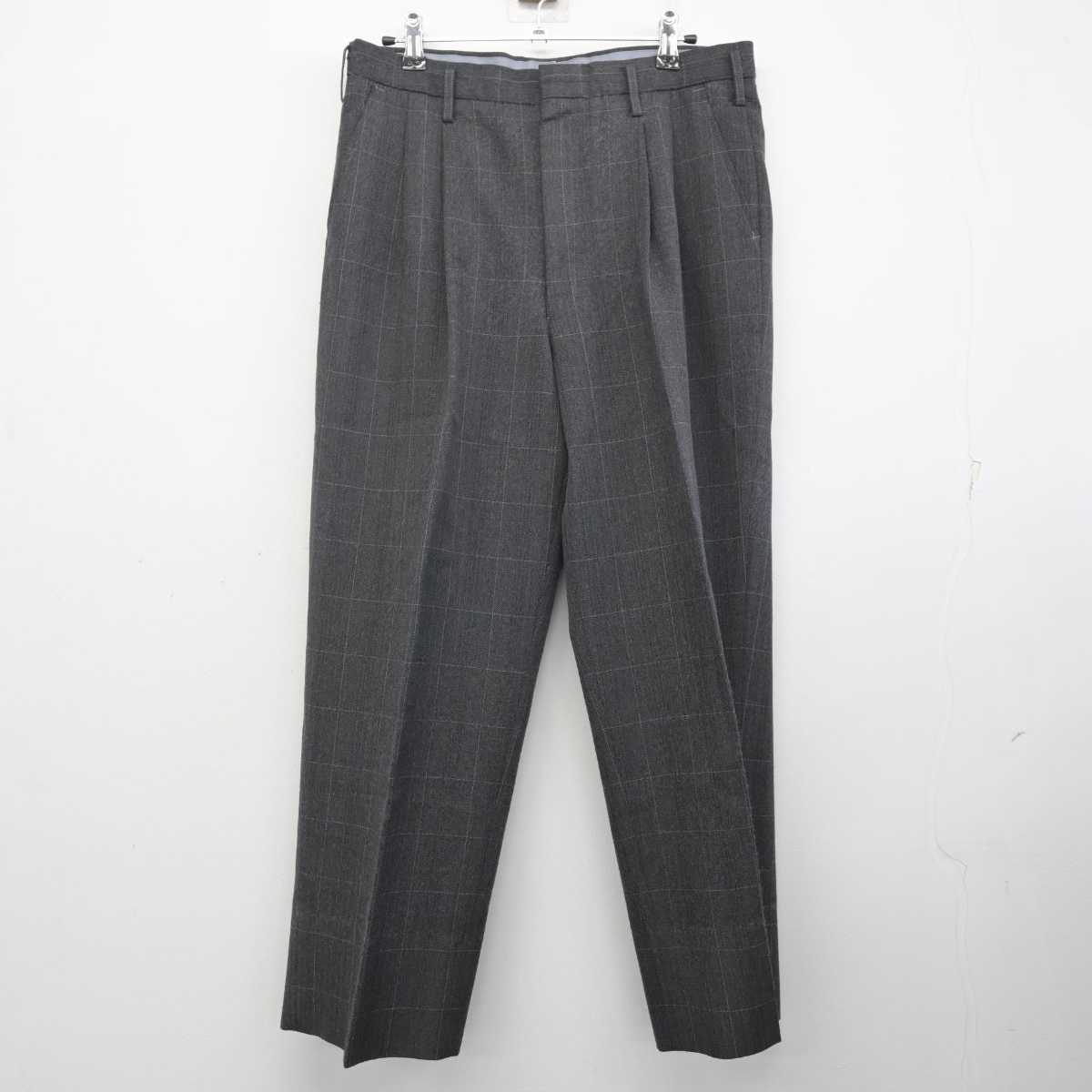 中古】愛媛県 松山工業高等学校 男子制服 4点 (ブレザー・ニット・ズボン) sf071599 | 中古制服通販パレイド